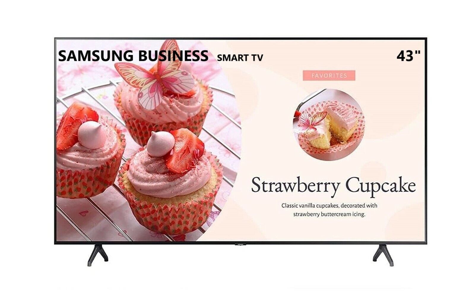 Samsung BE43A-H: 4k e smart features per il Digital Signage