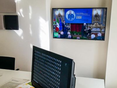 Hotel TV Samsung installato e funzionante