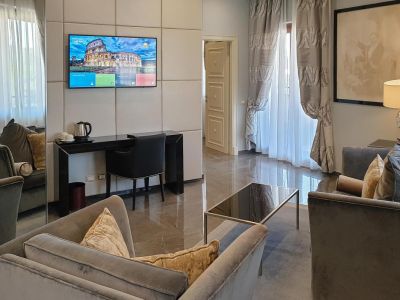 Samsung hotel tv installato in camera Ritz Roma